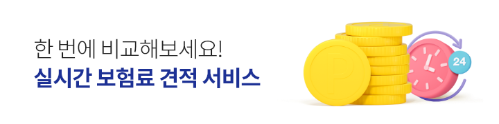 1초면 ok! 보험종류별 6개 대표 보험사 비교를 한번에! (정보입력 후 보험료 산출까지 1초)